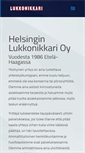 Mobile Screenshot of lukkonikkari.com